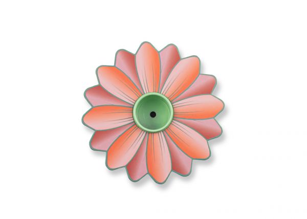 Tropfenfänger DRIP - Blume 1 rosa