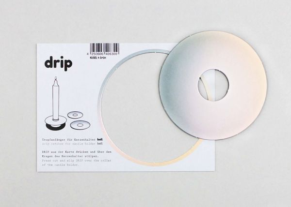 Tropfenfänger DRIP - Blume 5 gelb