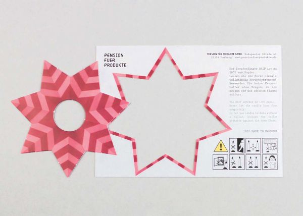 Tropfenfänger DRIP - blau weiss