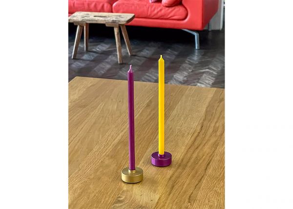 Kerzenhalter BELL SMALL - lila