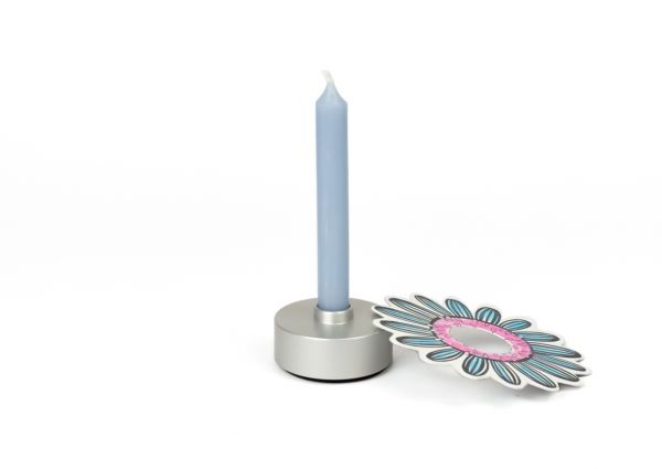 Kerzenhalter BELL SMALL - silber