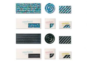 Seifenablage CONFETTI rund