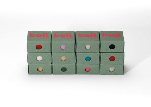 candleholder Bell - green