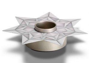 Tropfenfänger DRIP - Stern greige