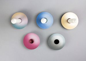 Tropfenfänger DRIP - Kugel blau metallic