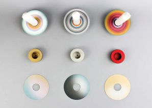 Tropfenfänger DRIP - Kugel grau metallic