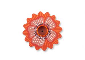 Tropfenfänger DRIP - Blume 6 orange