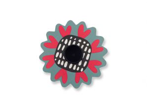 Wax catcher DRIP - Flower 7 ocher