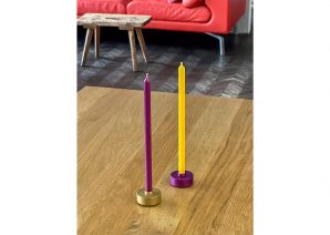 Kerzenhalter BELL SMALL - lila