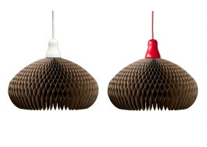 Honeycomb paper luminaire